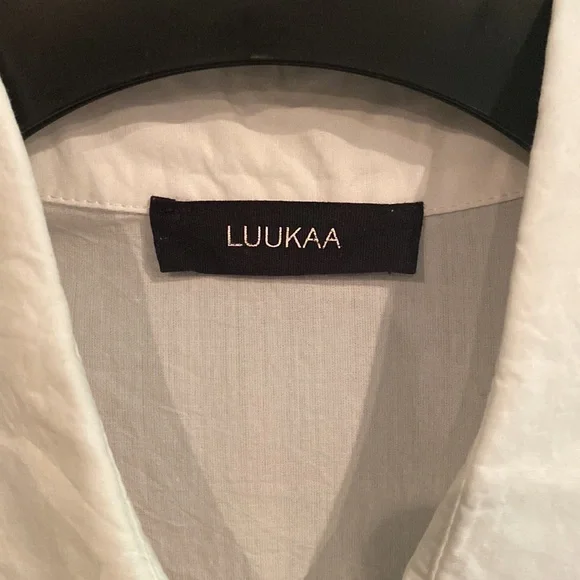 LUUKAA long White Shirt - Picture 5 of 6